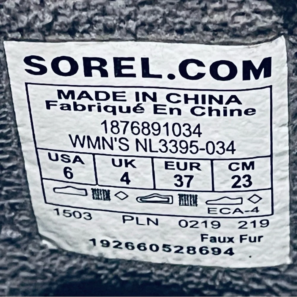 Sorel Women’s Girls Out 'N About™ Puffy Mid  Silver Boot Size 6